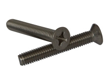 фото анонса Винт с потайной головкой и крестообразным шлицем DIN 965 M 4×10 А2  бп интернет магазин Metizmarket