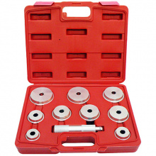 фото анонса Набор оправок для снятия/установки подшипников и сальников (10 ед) HESHITOOLS HS-E2010 интернет магазин Metizmarket