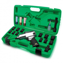 фото анонса Гайковерт пневматический с набором головок TOPTUL 1/2" 27ед. GDAI2703 интернет магазин Metizmarket