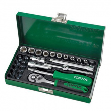 Автомобильный набор инструментов TOPTUL 1/4" 27ед. GCAD2701 фото анонса фото анонса Автомобильный набор инструментов TOPTUL 1/4" 27ед. GCAD2701 интернет магазин Metizmarket