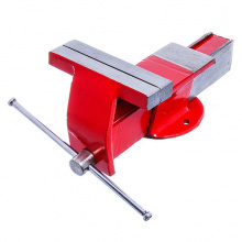 фото анонса Тиски слесарные стальные 100мм 4" СТАНДАРТ TSS4 интернет магазин Metizmarket