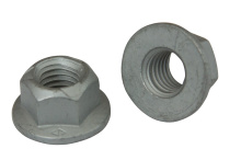 фото анонса Гайка самоконтрящаяся с фланцем DIN 6927 M10 сталь 10 цинк платковый интернет магазин Metizmarket