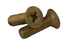 фото анонса Винт с потайной головкой и крестообразным шлицем DIN 965 M6×10 латунь  бп интернет магазин Metizmarket