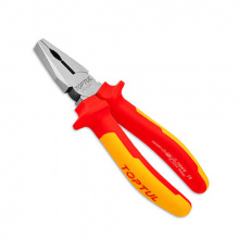 фото анонса Плоскогубцы с изолированными ручками (пассатижи) 8" 1000V VDE TOPTUL DGCA2208 интернет магазин Metizmarket