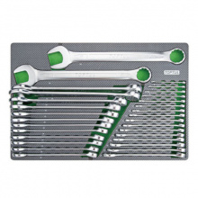 фото анонса Набор ключей комбинированных 6-38мм 30ед. (в ложементе) TOPTUL GED3025 интернет магазин Metizmarket