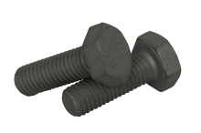 фото анонса Болт с шестигранной головкой и полной резьбой DIN 933 M12×45 сталь 8.8 цинк платковый интернет магазин Metizmarket