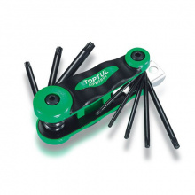 фото анонса Набор шестигранников складной TOPTUL TORX: T9-T40 AIFB0801 интернет магазин Metizmarket