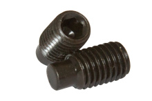 фото анонса Винт установочный с внутренним шестигранником и цапфой стальной DIN 915 45H M 5×16 сталь  бп интернет магазин Metizmarket