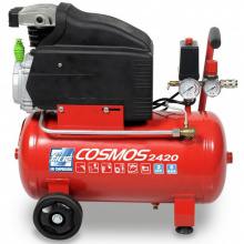 фото анонса Компрессор 24л поршневой 220В COSMOS 2420 CE ROSSO FIAC 9995260000 интернет магазин Metizmarket
