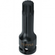 фото анонса Головка торцевая SPLINE ударная TOPTUL М14 L77мм 1/2" KADB1614L интернет магазин Metizmarket