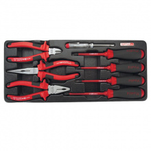 фото анонса Набор диэлектрического инструмента (1000V) 8 ед. (в ложементе) TOPTUL GAAT0809 интернет магазин Metizmarket