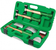 фото анонса Набор рихтовочных молотков TOPTUL 7 ед. GAAI0702 интернет магазин Metizmarket