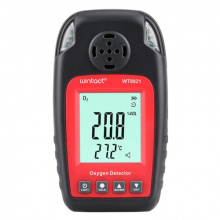 фото анонса Датчик концентрации кислорода O2 + термометр (0-25% VOL, 0-50°C) WINTACT WT8821 интернет магазин Metizmarket