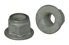 фото анонса Гайка самоконтрящаяся с фланцем DIN 6926 M10 сталь 10 цинк платковый интернет магазин Metizmarket