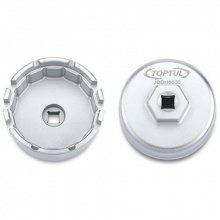 фото анонса Съемник фильтра "чашка" TOPTUL 64,5/14 мм (4, 6 и 8 цил. TOYOTA) JDDH6501 интернет магазин Metizmarket