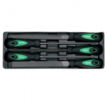 фото анонса Набор напильников в ложементе 5ед. TOPTUL GBAT0501 интернет магазин Metizmarket