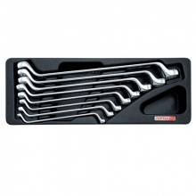 фото анонса Набор накидных ключей 6-22мм (угол 75°) 8ед. (в ложементе) TOPTUL GAAT0802 интернет магазин Metizmarket