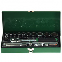 Автомобильный набор инструментов TOPTUL 1/2" 16ед. (6-гр.) GCAD1607 фото анонса фото анонса Автомобильный набор инструментов TOPTUL 1/2" 16ед. (6-гр.) GCAD1607 интернет магазин Metizmarket