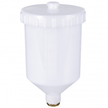 фото анонса Сменный бачок для краскопульта (внутренняя резьба) 600 мл AUARITA PC-600GPP интернет магазин Metizmarket