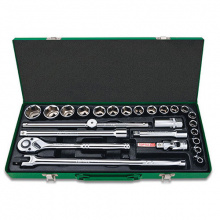 Набор инструмента дюймового TOPTUL 1/2" 25ед. (12-гр.) GCAD2514 фото анонса фото анонса Набор инструмента дюймового TOPTUL 1/2" 25ед. (12-гр.) GCAD2514 интернет магазин Metizmarket