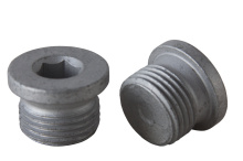 фото анонса Заглушка резьбовая под внутренний шестигранник с фланцем DIN 908 G 3/4 сталь  цинк платковый интернет магазин Metizmarket