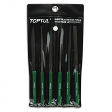фото анонса Набор надфилей TOPTUL L160мм 6ед. GNBA0601 интернет магазин Metizmarket