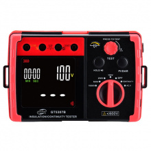 фото анонса Тестер для сопротивления изоляции (мегаомметр) (0-5,5 ГΩ) BENETECH GT5307B интернет магазин Metizmarket