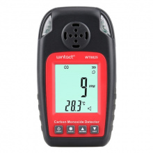 фото анонса Газоанализатор СО + термометр (0-1000 ppm, 0-50°C) WINTACT WT8825 интернет магазин Metizmarket