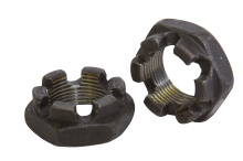 фото анонса Гайка корончатая низкая с мелким шагом стальная DIN 937 M20×1,5 сталь 17 бп интернет магазин Metizmarket