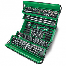 фото анонса Ящик с инструментами TOPTUL (5 секций) 62ед. 1/2" GCAZ0057 интернет магазин Metizmarket