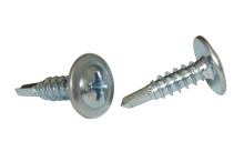 фото анонса Саморез с полукруглой головкой и пресс-шайбой с буром DIN 7504 T ST 4,2×25 сталь  цб интернет магазин Metizmarket