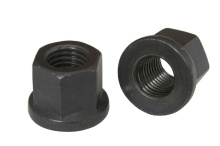 фото анонса Гайка высокая шестигранная с фланцем и мелким шагом DIN 6331 M20×1,5 сталь 10 бп интернет магазин Metizmarket