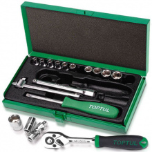 Набор инструмента в кейсе TOPTUL 1/4" 17ед. GCAD1701 фото анонса фото анонса Набор инструмента в кейсе TOPTUL 1/4" 17ед. GCAD1701 интернет магазин Metizmarket