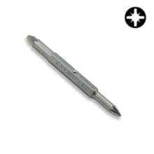 фото анонса Бита крестовая двухсторонняя TOPTUL 1/4" PZ1xPZ2 L75мм FKBA0102 интернет магазин Metizmarket