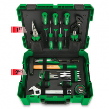 фото анонса Ящик с инструментом модульный (пластик) 104ед. TOPTUL GCZ-104A интернет магазин Metizmarket