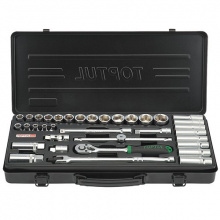 Набор инструмента в кейсе TOPTUL 3/8" 35ед. GBB35140 фото анонса фото анонса Набор инструмента в кейсе TOPTUL 3/8" 35ед. GBB35140 интернет магазин Metizmarket