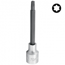 фото анонса Бита-головка TORX TOPTUL T60 L140мм 1/2" с отверстием BCVA1660 интернет магазин Metizmarket