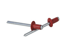 фото анонса Заклепка вытяжная крашенная RAL 8014 DIN7337 4×12 Al/St   интернет магазин Metizmarket