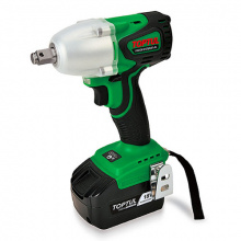 фото анонса Аккумуляторный гайковерт ударный 1/2" 120/240/385Nm 2760об/мин (Pro Series) TOPTUL KPA-1639E интернет магазин Metizmarket