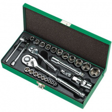 фото анонса Набор инструментов для автомобиля TOPTUL 1/4"&1/2" 28ед. GCAD2802 интернет магазин Metizmarket