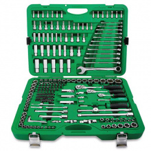 фото анонса Профессиональный набор инструмента 1/4", 3/8", 1/2" 216ед. TOPTUL GCAI216R интернет магазин Metizmarket