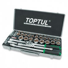 Комбинированный набор инструментов TOPTUL 1/2" (дюйм+метр.) 43ед. GCAD4303 фото анонса фото анонса Комбинированный набор инструментов TOPTUL 1/2" (дюйм+метр.) 43ед. GCAD4303 интернет магазин Metizmarket