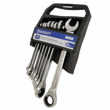 Набор ключей трещоточных комбинированных 8-19мм 8ед. СТАНДАРТ NGW8ST фото анонса фото анонса Набор ключей трещоточных комбинированных 8-19мм 8ед. СТАНДАРТ NGW8ST интернет магазин Metizmarket