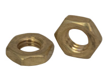 фото анонса Гайка низкая шестигранная  DIN 439 M 8 латунь  бп интернет магазин Metizmarket