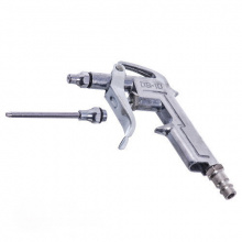 фото анонса Пистолет продувочный короткий с дополнительным наконечником 80мм AIRKRAFT DG-10-1-3 интернет магазин Metizmarket