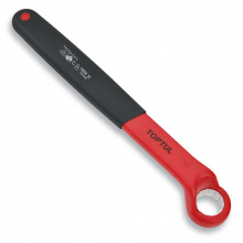 фото анонса Ключ накидной 1000V VDE односторонний (угол 75°) 21мм TOPTUL AAAW2121V4 интернет магазин Metizmarket