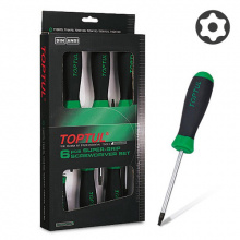 фото анонса Набор отверток TORX с отверстием T10-T40 6ед.TOPTUL GAAE0610 интернет магазин Metizmarket