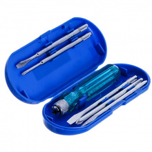 фото анонса Индикаторная отвертка с насадками 5-в-1 СТАНДАРТ SDS0501 интернет магазин Metizmarket