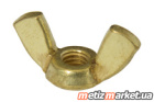 DIN 315 латунь Гайка Барашковая амер. форма