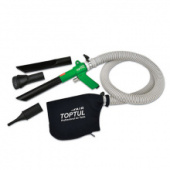 фото анонса Пылесос от компрессора + воздуходувка 7 ед. TOPTUL GDAE0702 интернет магазин Metizmarket